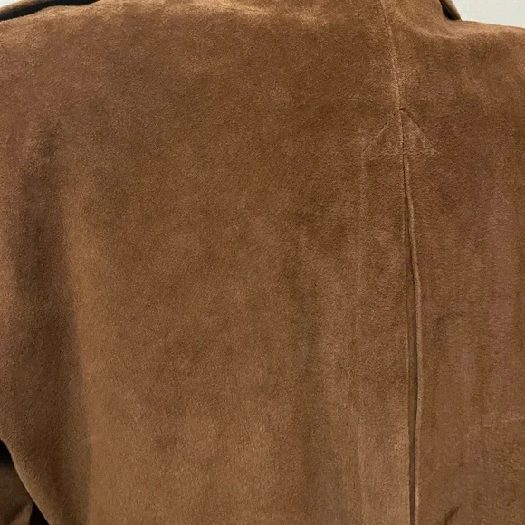 Ralph Lauren Brown Suede Safari Jacket - Picture 4 of 16